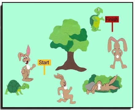 The Tortoise and the Hare Storytelling Felt Set